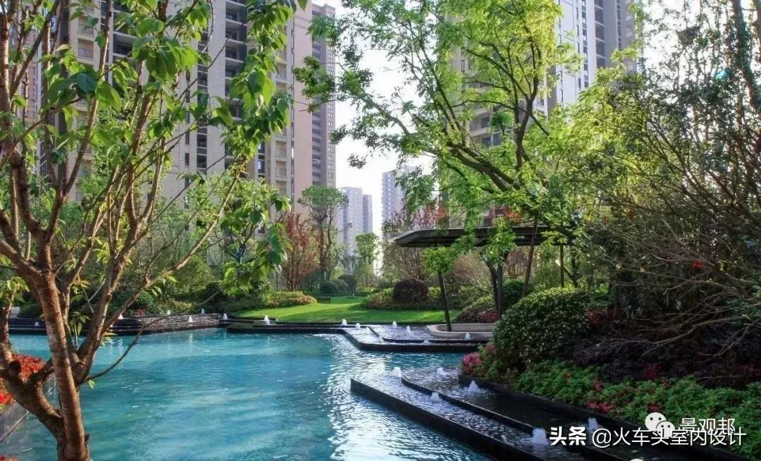 最美小区景观户外阳台效果图,有特色的小区和城市景观设计图片