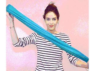 秋冬围巾超好看又时髦的系法,紫小妮秋冬围巾八种系法