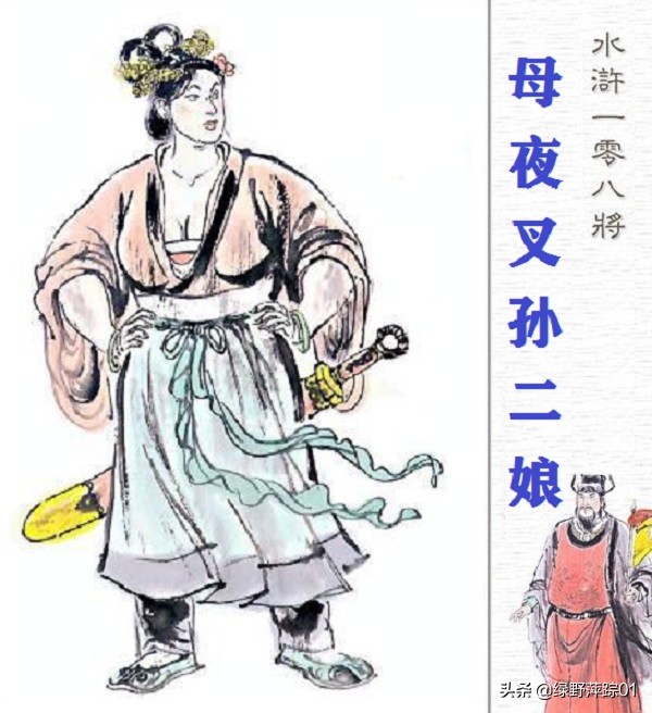 孙二娘人物性格深度分析,孙二娘人物介绍和事迹