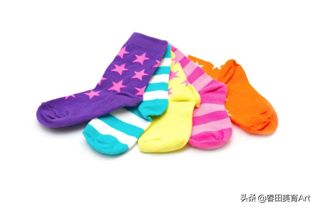 儿童美术袜子教案,创意美术5-6岁课程袜子