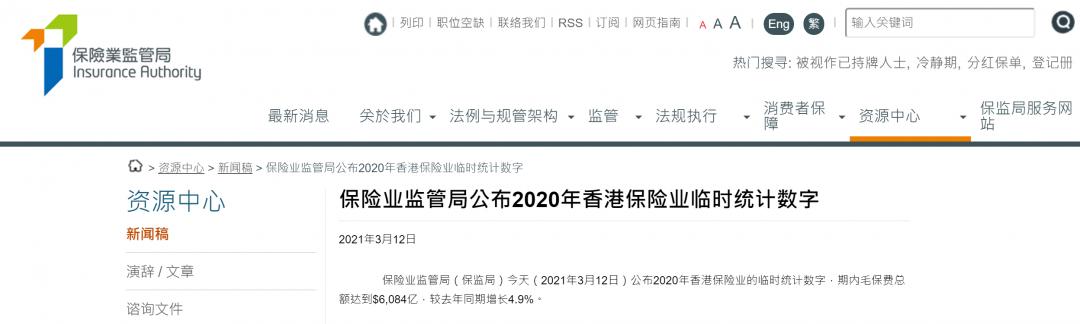 香港保险行业数据对比,香港保险最新数据