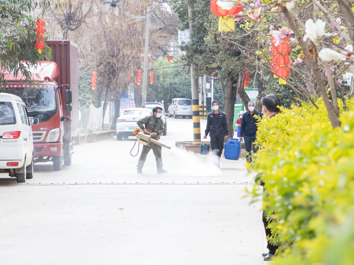 昆明经开区疫情防控,抗击疫情众志成城护家园