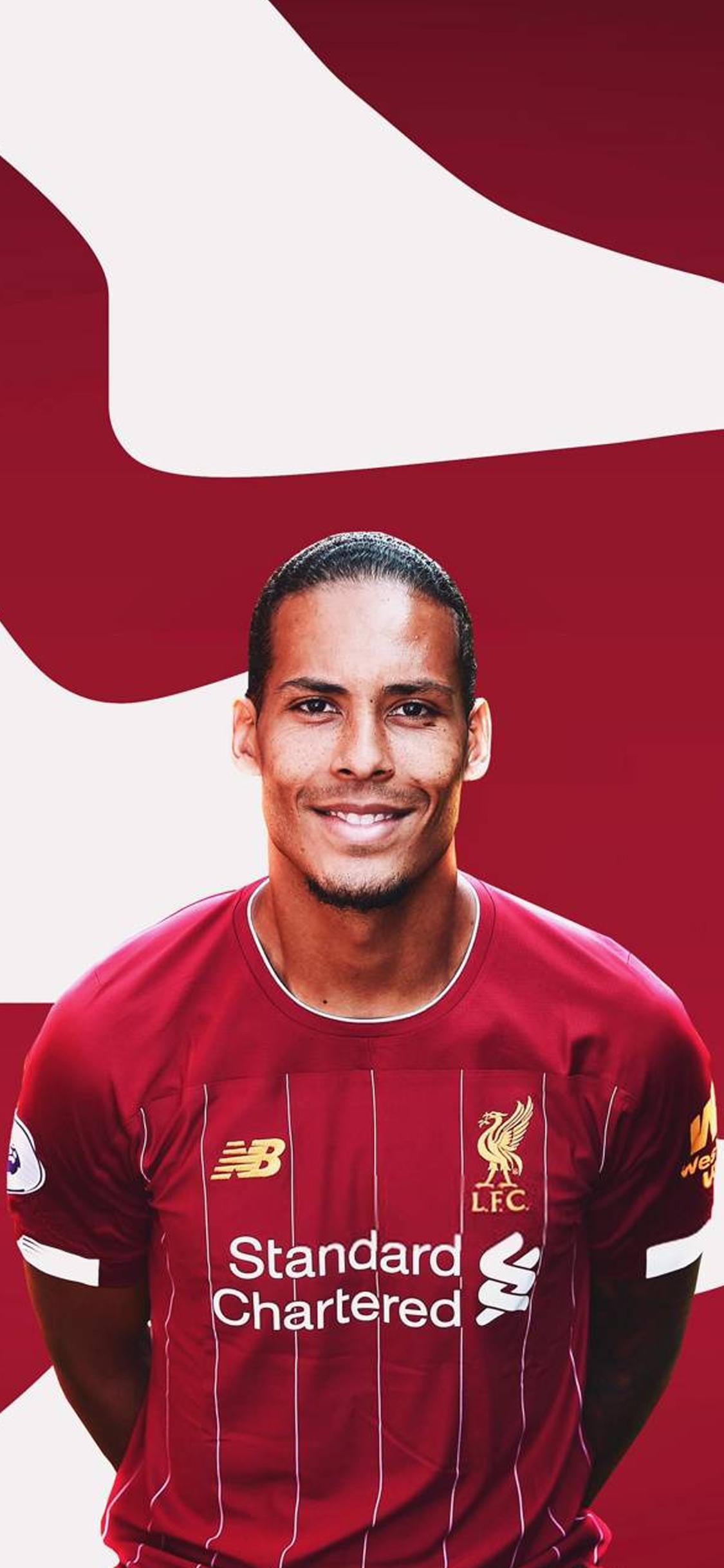 范戴克壁纸足球,足球最强防守后卫范戴克