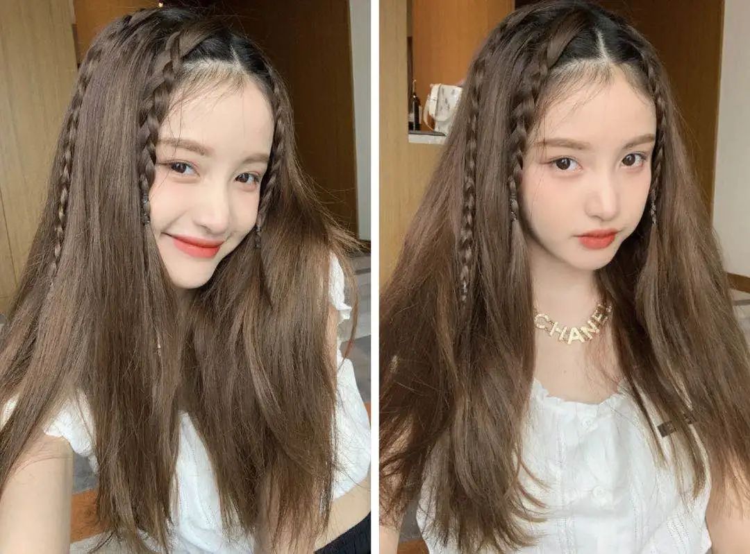 今年新出这4款发型洋气又显脸小,扎起来不秃头又不挡脸的发型