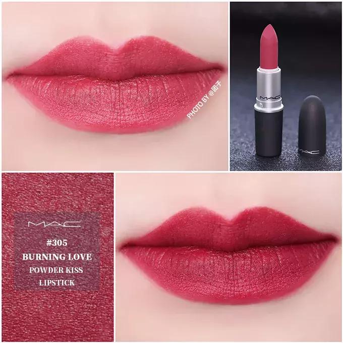 mac口红rubywoo和迪奥999哑光,测评mac口红