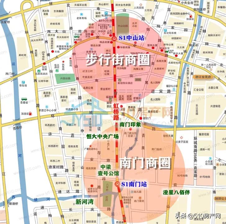 商业“后浪”来袭，用脚丈量南门商圈，看咱江阴未来商业重心所在