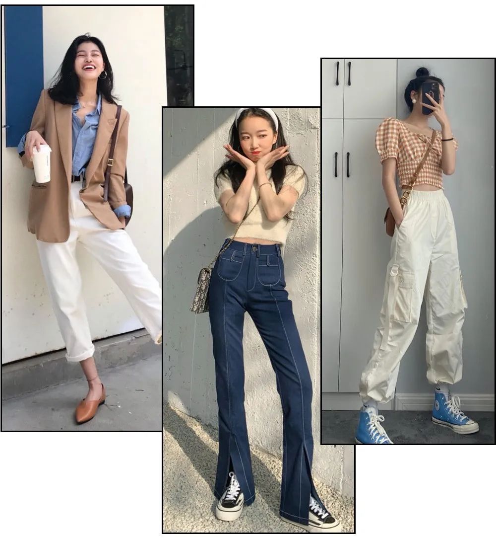 什么腿型可以显高,黑裤子显瘦还是白裤子显瘦