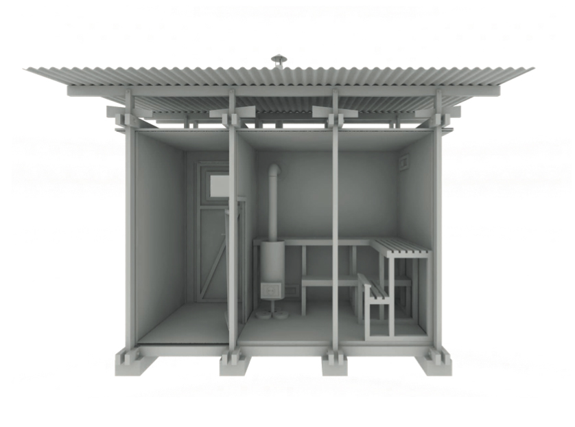 挪威灵魂桑拿房——可以把它看成一座实验性的建筑