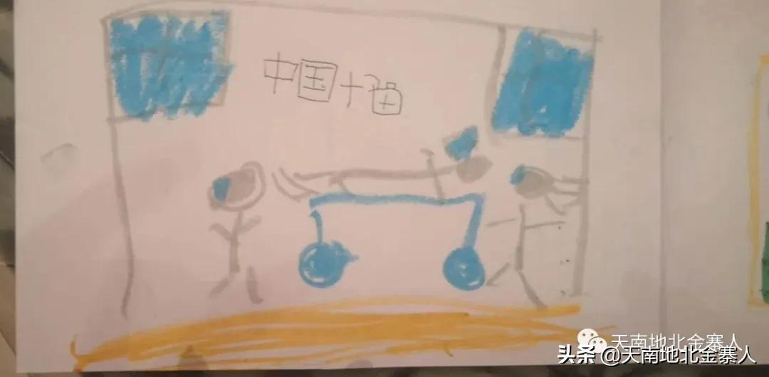 画火神山医院简笔画,送给医护人员的画儿童