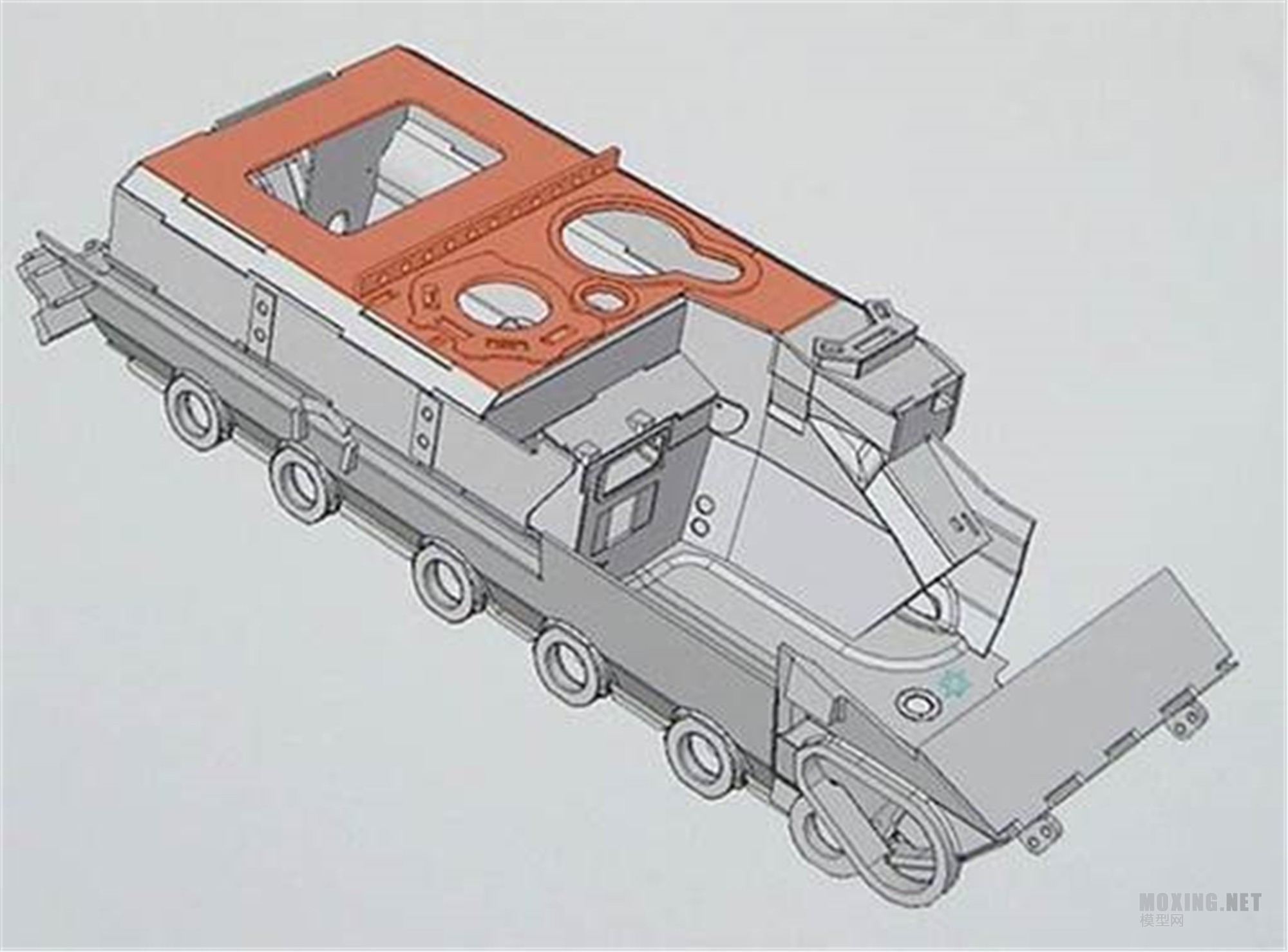 MENG,SS-018-1/35以色列“雌虎”重型装甲运输车-简介与开盒