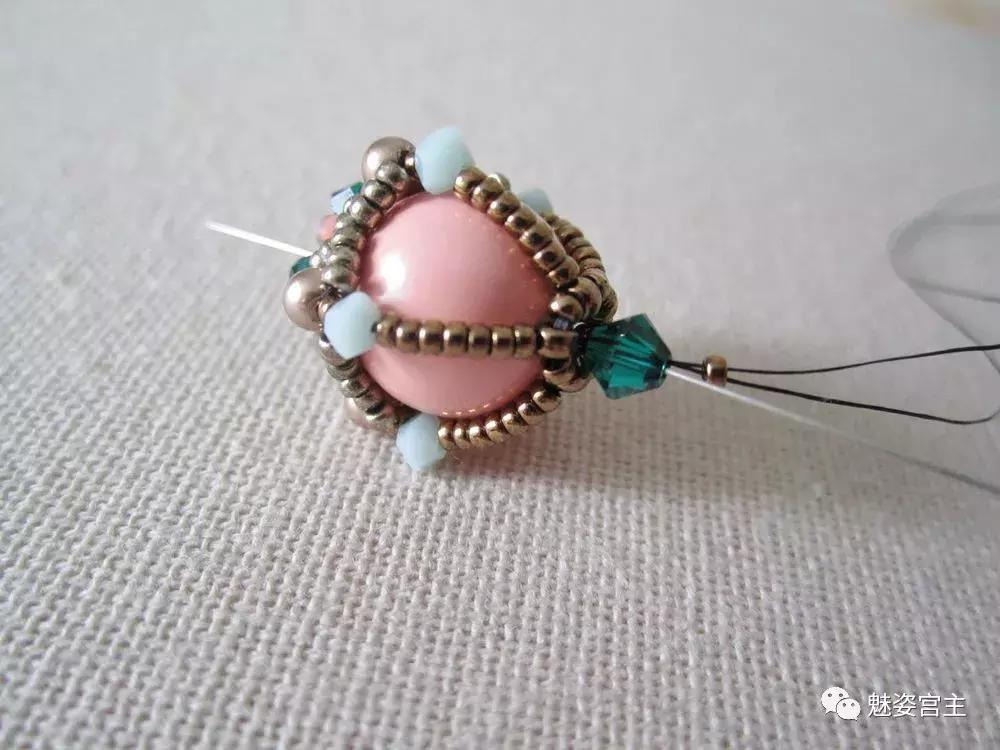 嘉德罗斯耳环怎么做教程,送你一副耳环