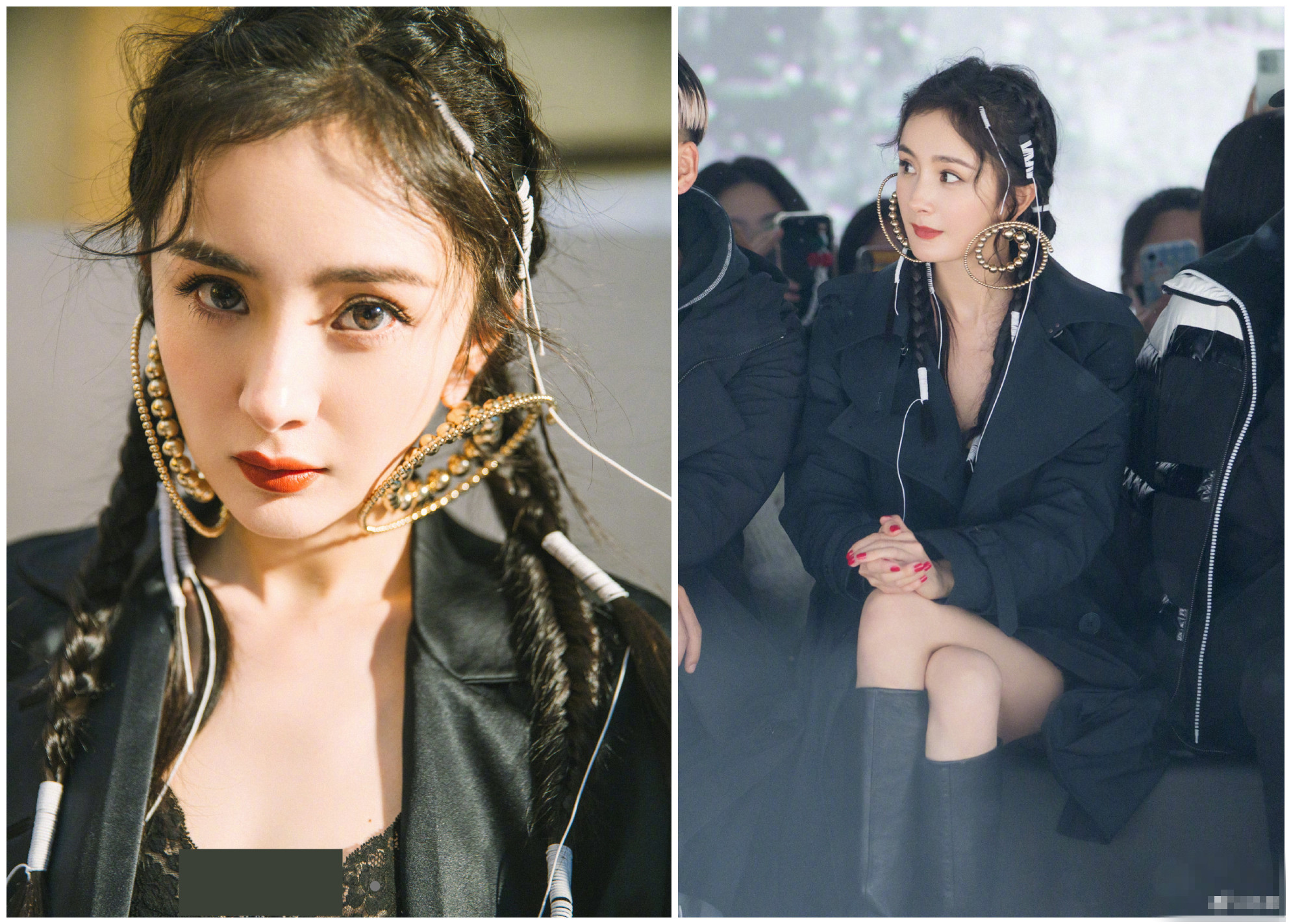 王鸥杨幂发际线,王鸥的发际线真好看