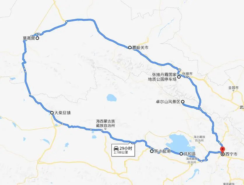 青海湖攻略学生,绵阳自驾去青海湖的攻略