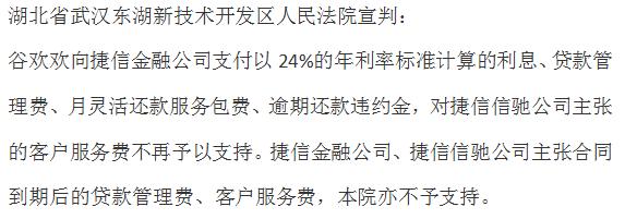 捷信网贷利息,捷信网贷最新情况