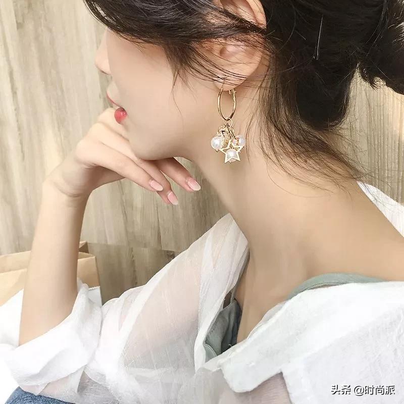 一眼就惊艳的耳环戴上百搭又高级,长脸适合戴的百搭耳环