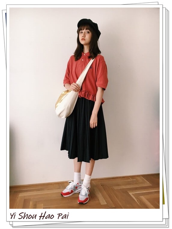 夏季运动服套装女新款休闲polo衫,女士穿polo衫怎么搭配