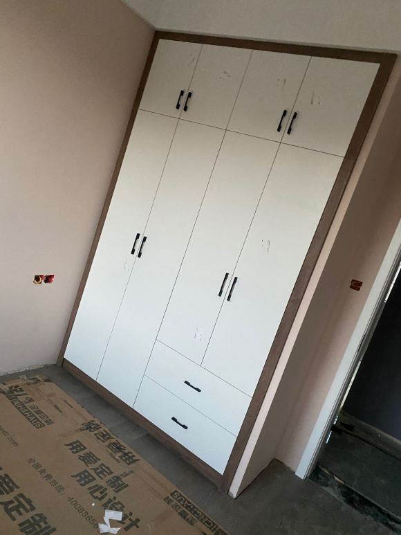 实木多层柜子多少钱一平方合适,历时三个月终于硬装全部完成