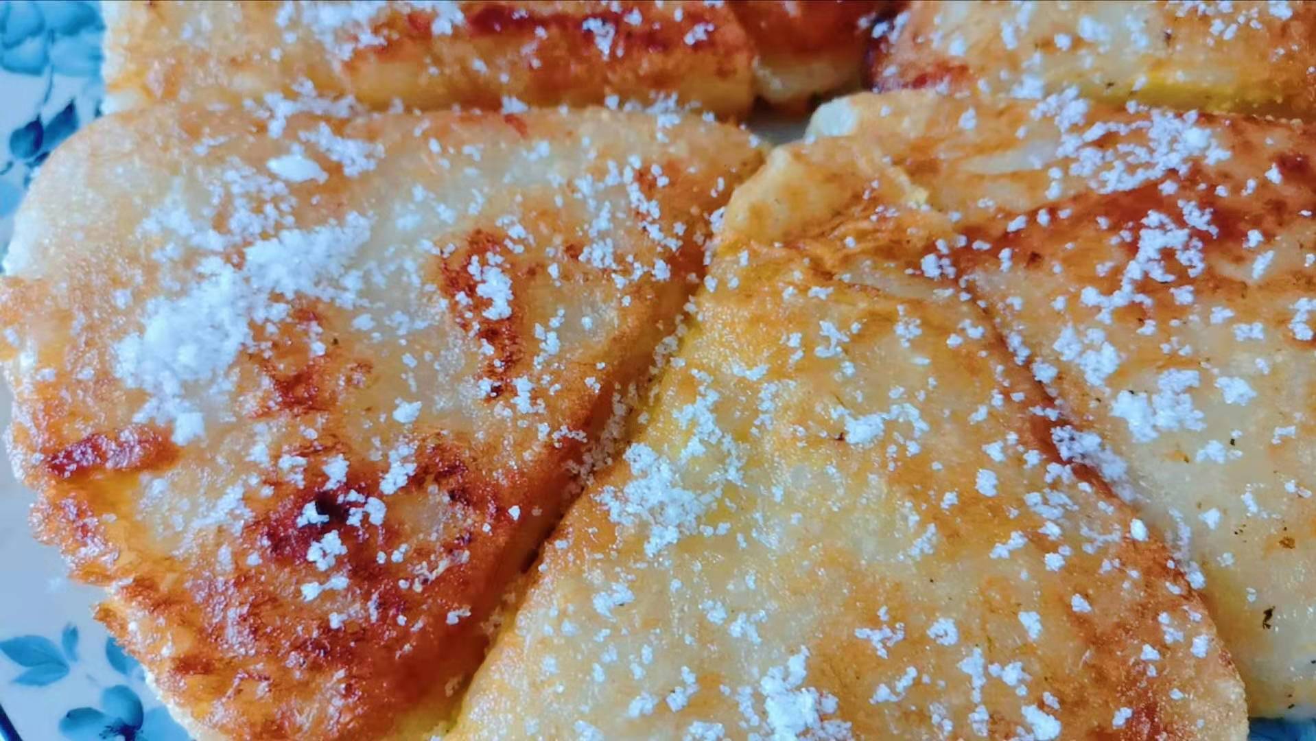 爱吃米糕一定要收藏学会这种做法,爱吃糯米糍粑的一定要收藏