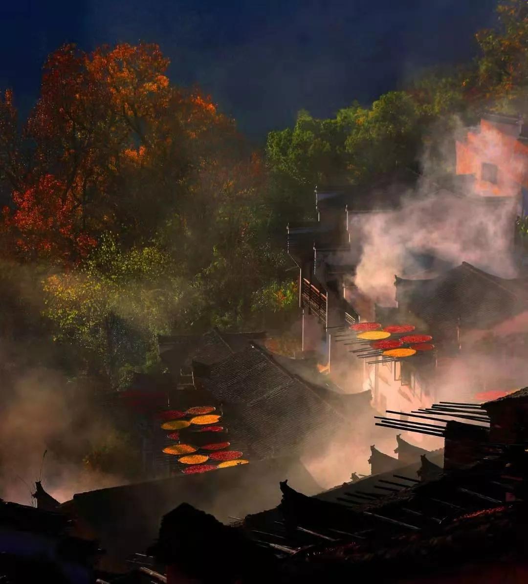 婺源篁岭晒秋节开幕式,篁岭第八届晒秋节