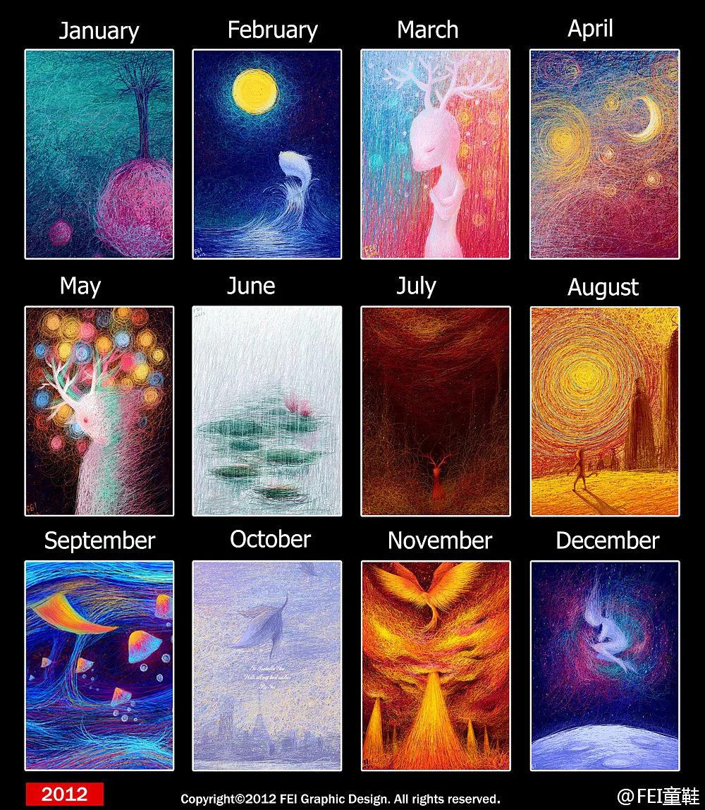 描摹梦境的魔术师，靠画“圈圈”火遍全网