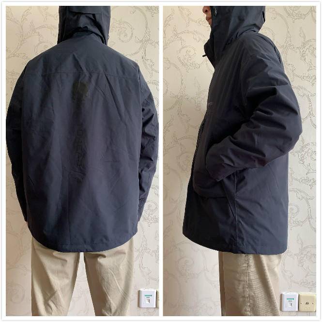 机能风冲锋衣探路者,探路者都市灰冲锋衣