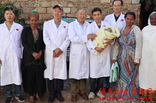 在非洲出彩的三门峡专家团队