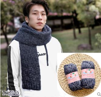 羊绒围巾线手工编织围巾教程,最近火的手工编织围巾