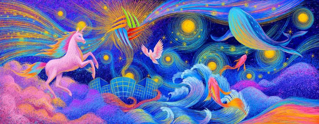 描摹梦境的魔术师，靠画“圈圈”火遍全网