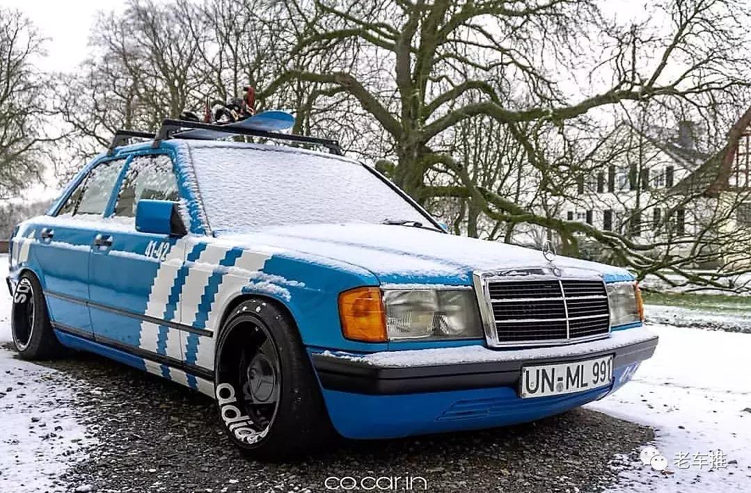 复古车帅气搭配,时尚潮流和经典复古发生碰撞