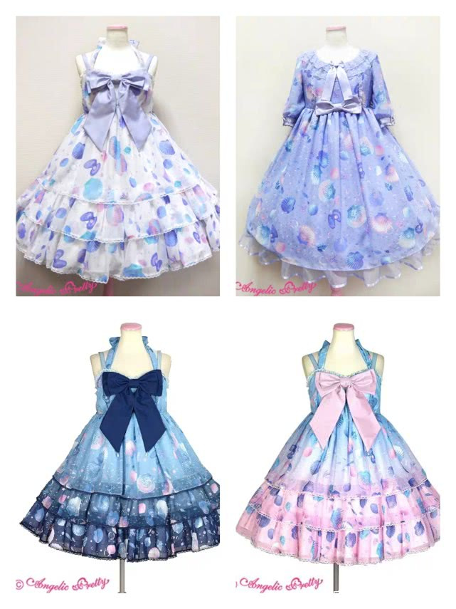 *安谢**然穿的到底是啥？日牌Lolita小裙子介绍