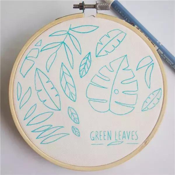 刺绣教程初学者,欧式刺绣基础针法教程