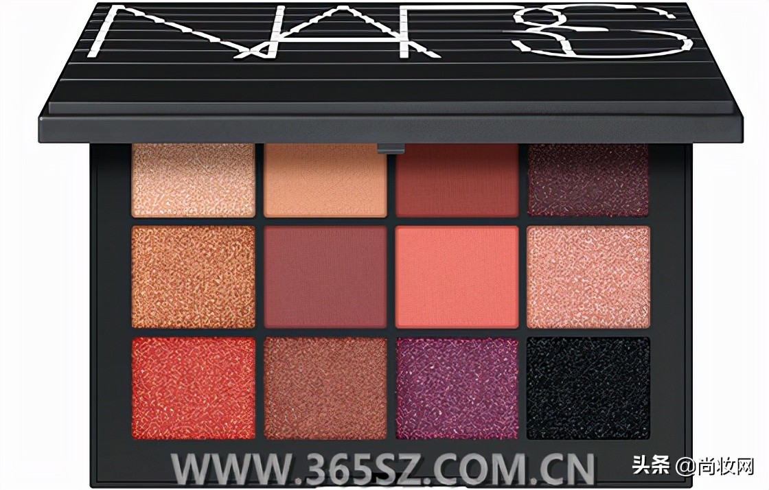 蓝色烟熏截断式眼妆单眼皮,单眼皮烟熏眼妆