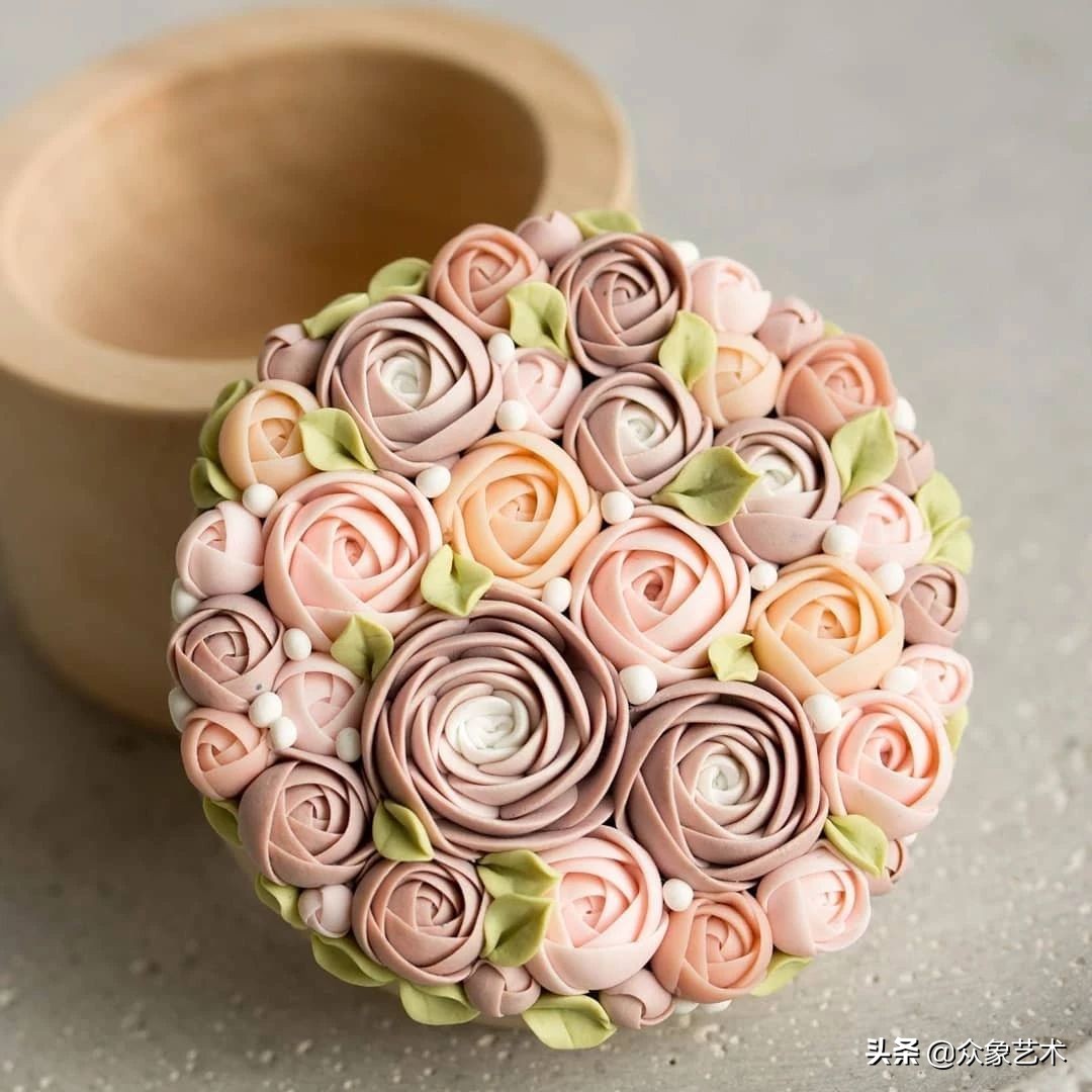 多肉软陶制作,多肉软陶制作方法