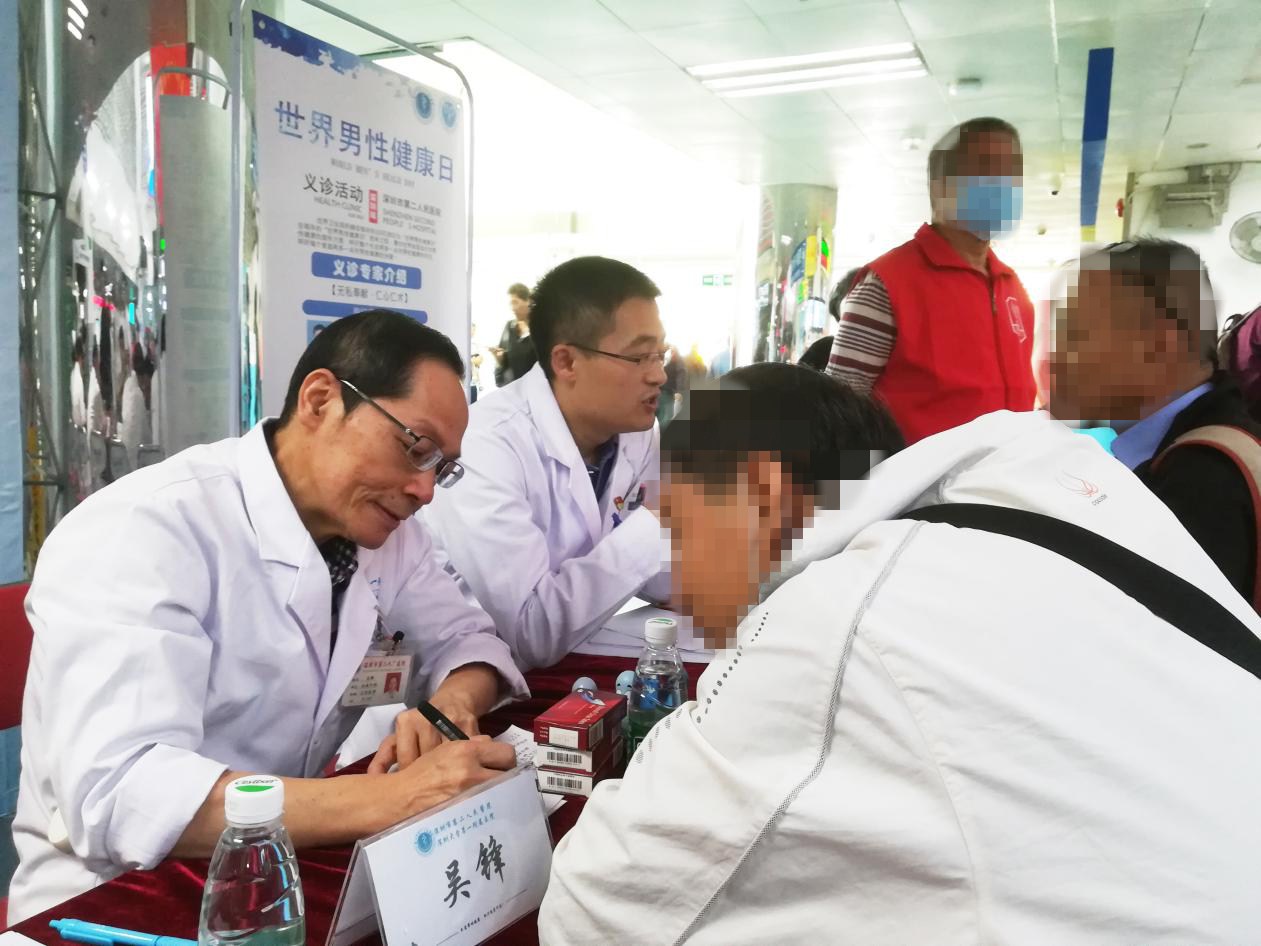 关爱男性健康直播,世界男性健康日义诊报道