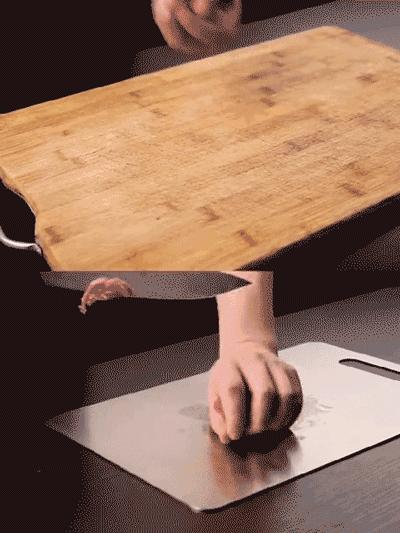 德国工业4.0不锈钢菜板，颠覆传统彻底解决砧板发霉、起屑难题