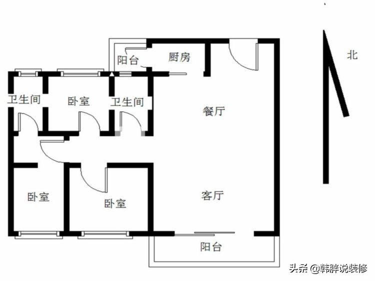 恒大120平精装房,恒大精装120平南北通透