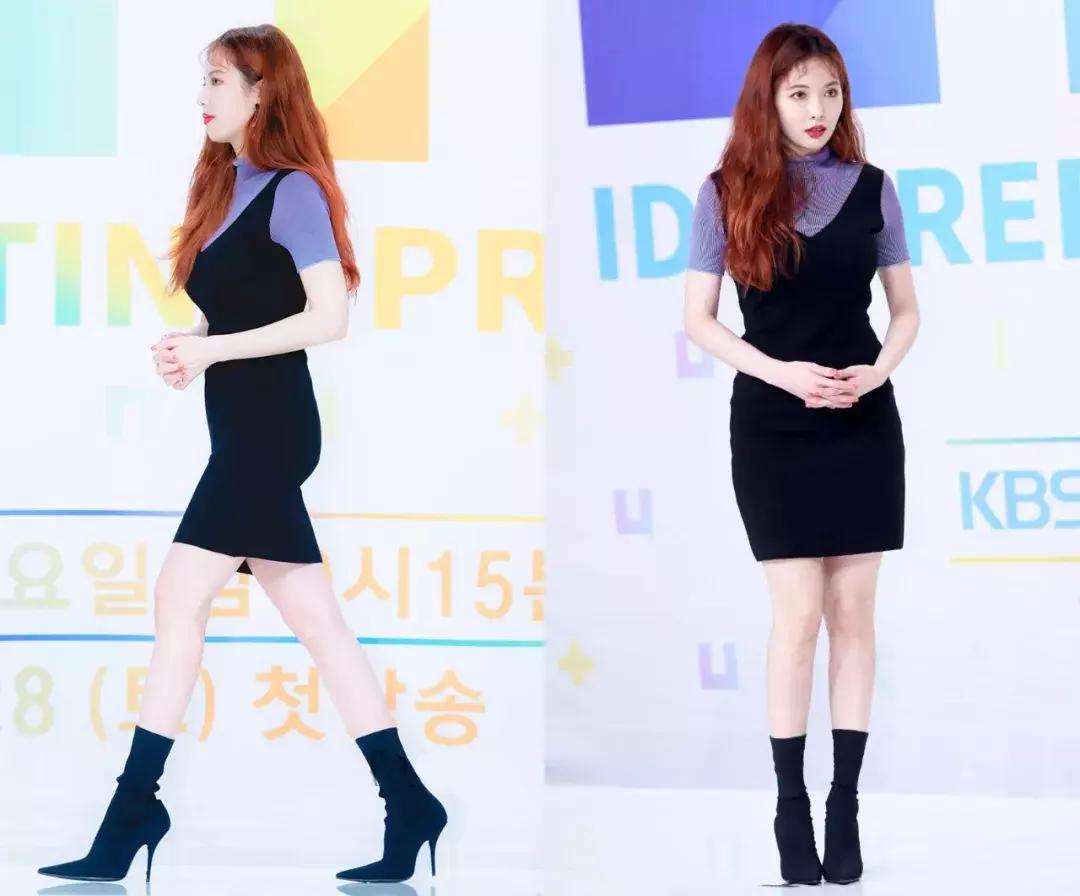 袜靴裙装解锁超能打的时髦组合,袜靴穿搭裙子