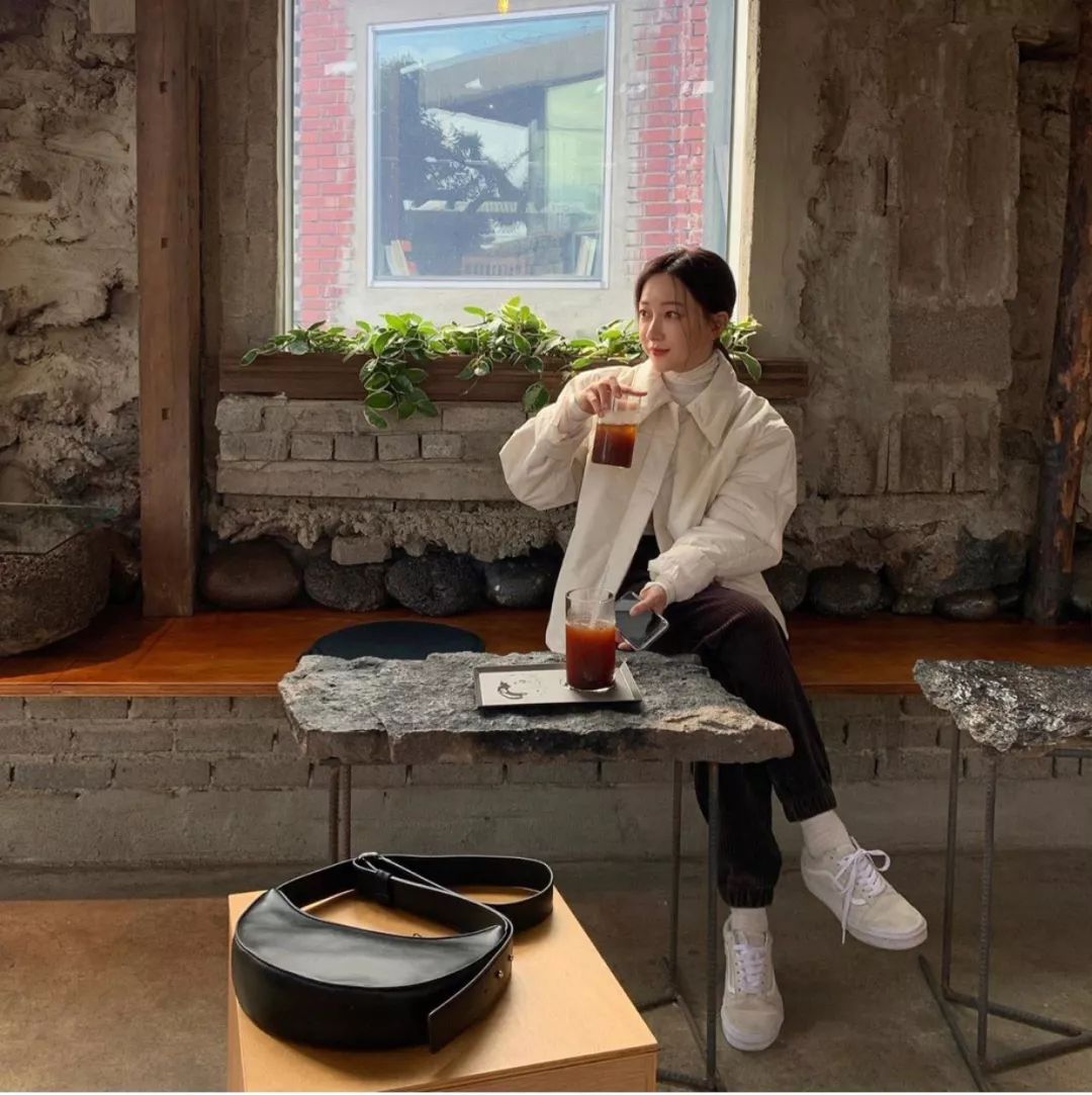 外套+小高领，时髦又保暖