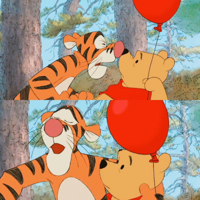 「小熊维尼背景图」动漫拼接背景图