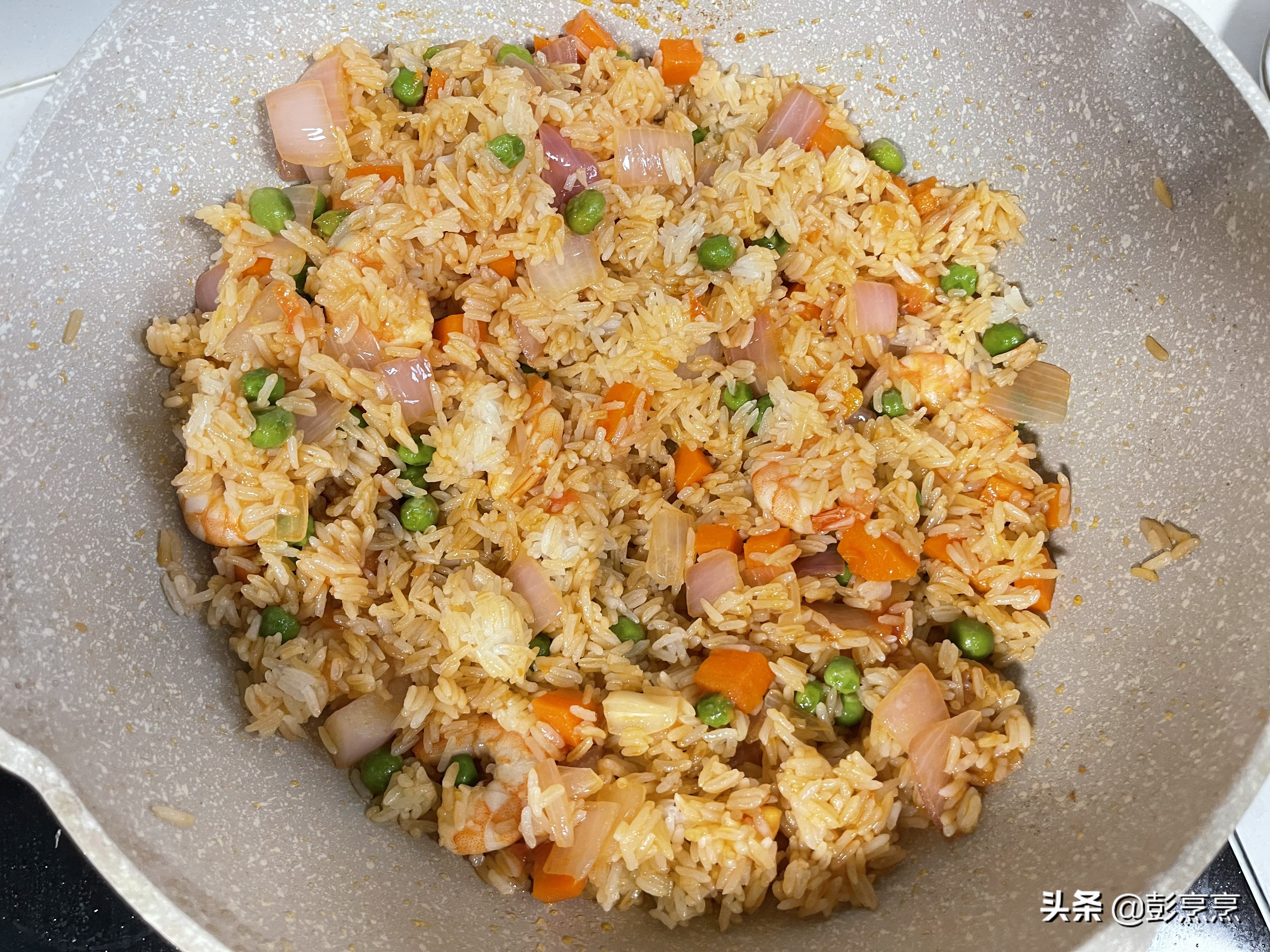 家庭版海鲜芝士焗饭,盘点国庆宅在家自制美食