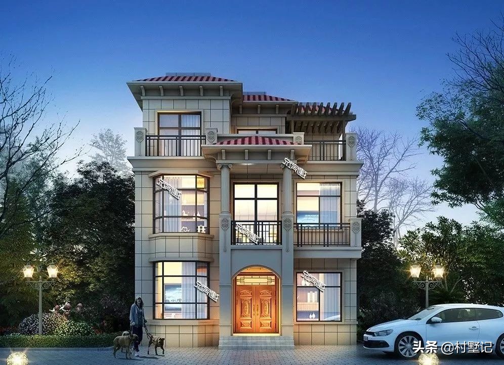 占地528平五层顶级绝美别墅,500平独栋别墅无电梯多少钱