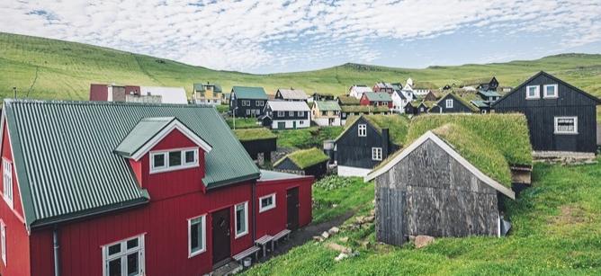 法罗群岛遗世秘境,北大西洋法罗群岛美景