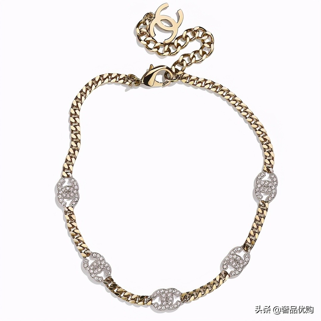 chanel首饰设计,chanel新款金色