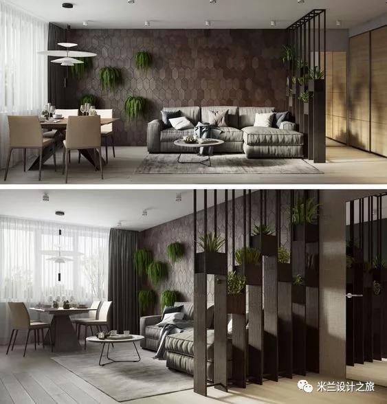 100款简约隔断装修效果图,100款进门玄关隔断效果图
