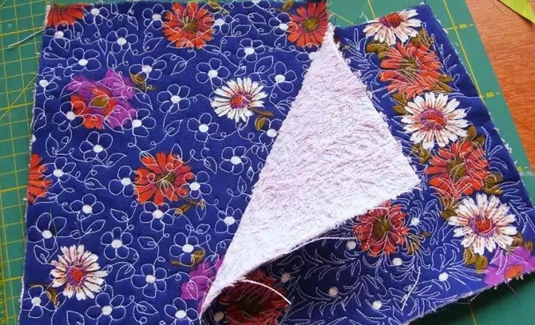 旧布子做杯垫教程,废布做简单杯垫