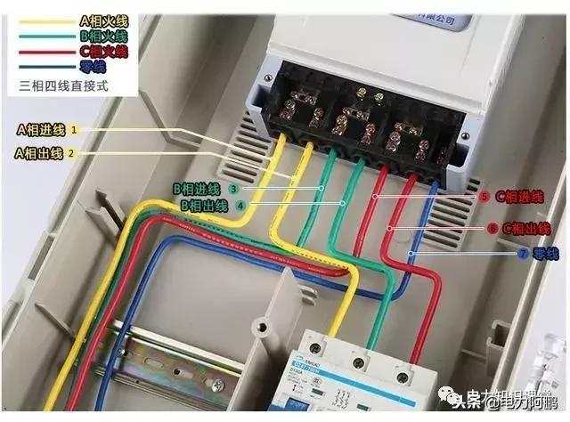 带互感器三相四线电表接线方法,带互感器三相四线电表接线图视频