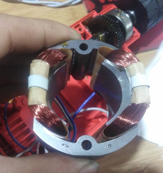 手电钻内部构造,手电钻的各组成部分图片