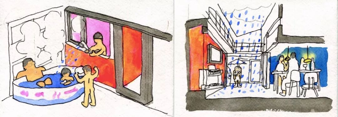 他在市中心建了一座房，38㎡住一家五口，居然没屋顶？