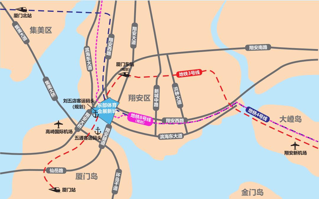厦门新地标广电中心,厦门东部会展新城地标