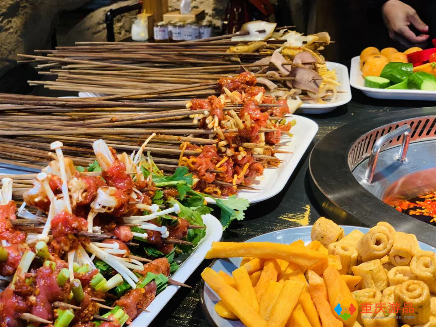 重庆美食本地人推荐便宜好吃串串,重庆串串教程推荐